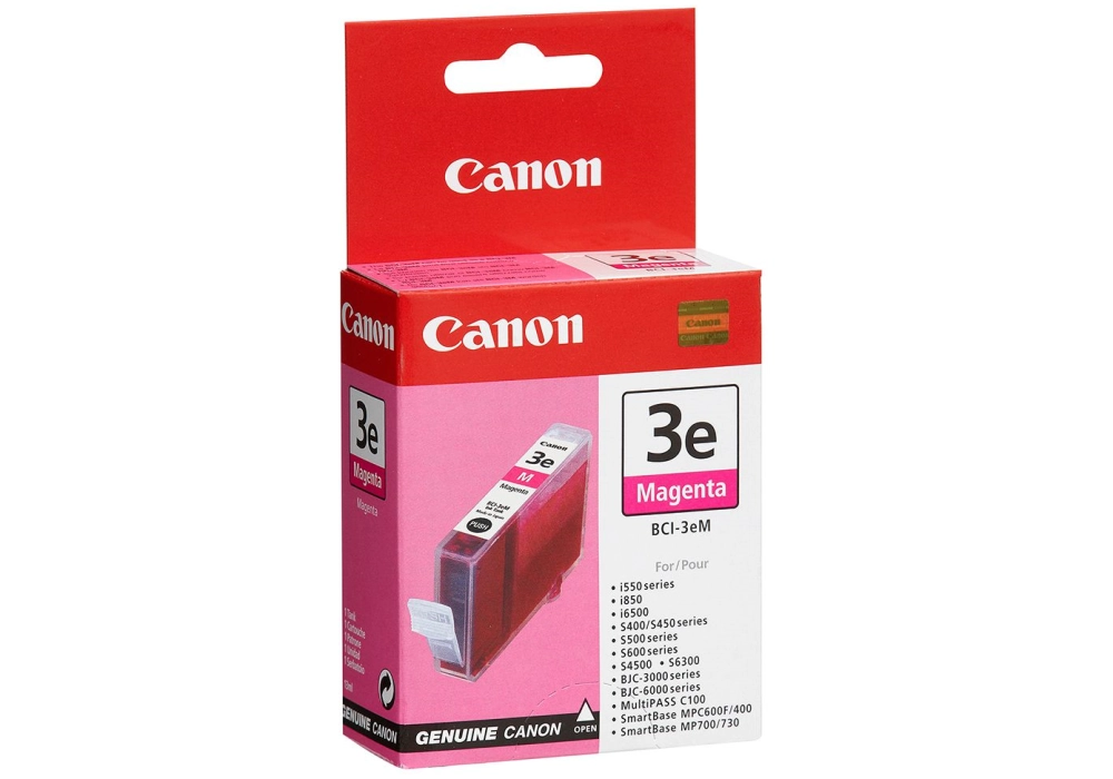 Canon Inkjet Cartridge BCI-3e M - Magenta (13ml)