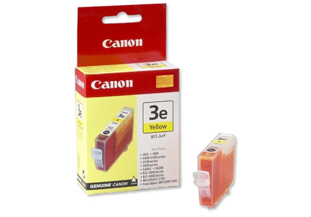 Canon Inkjet Cartridge BCI-3e Y - Yellow (13ml)
