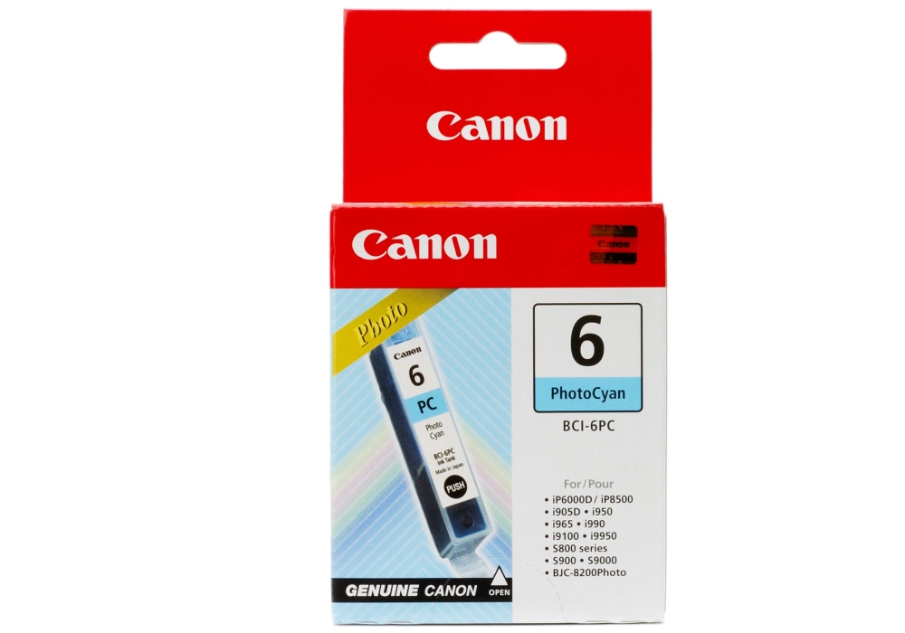 Canon Inkjet Cartridge BCI-6PC - Photo Cyan (13ml)