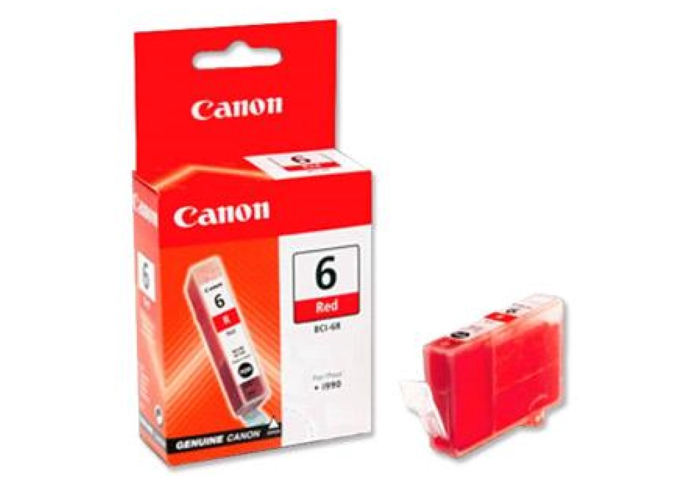 Canon Inkjet Cartridge BCI-6R - Red (13ml)