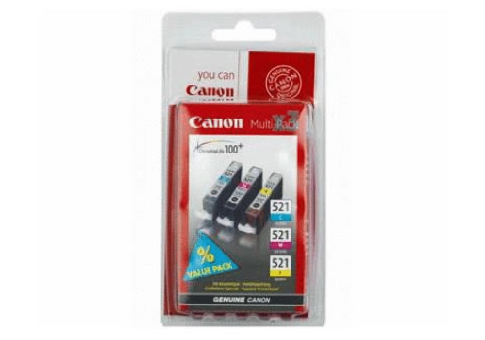 Canon Inkjet Cartridge CLI-521 MultiPack 