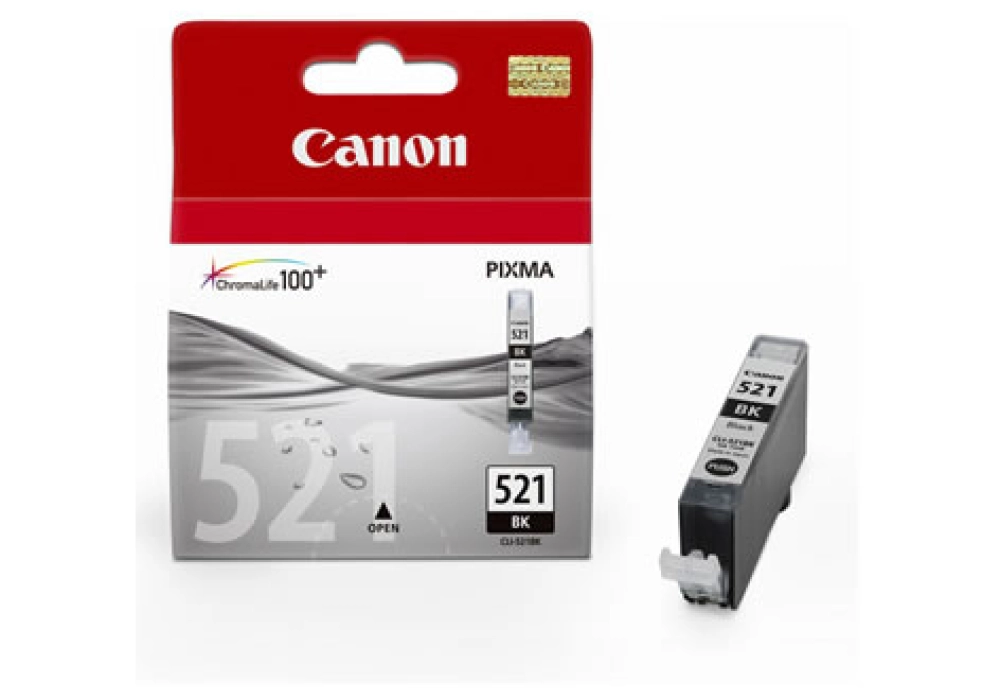 Canon Inkjet Cartridge CLI-521BK - Black