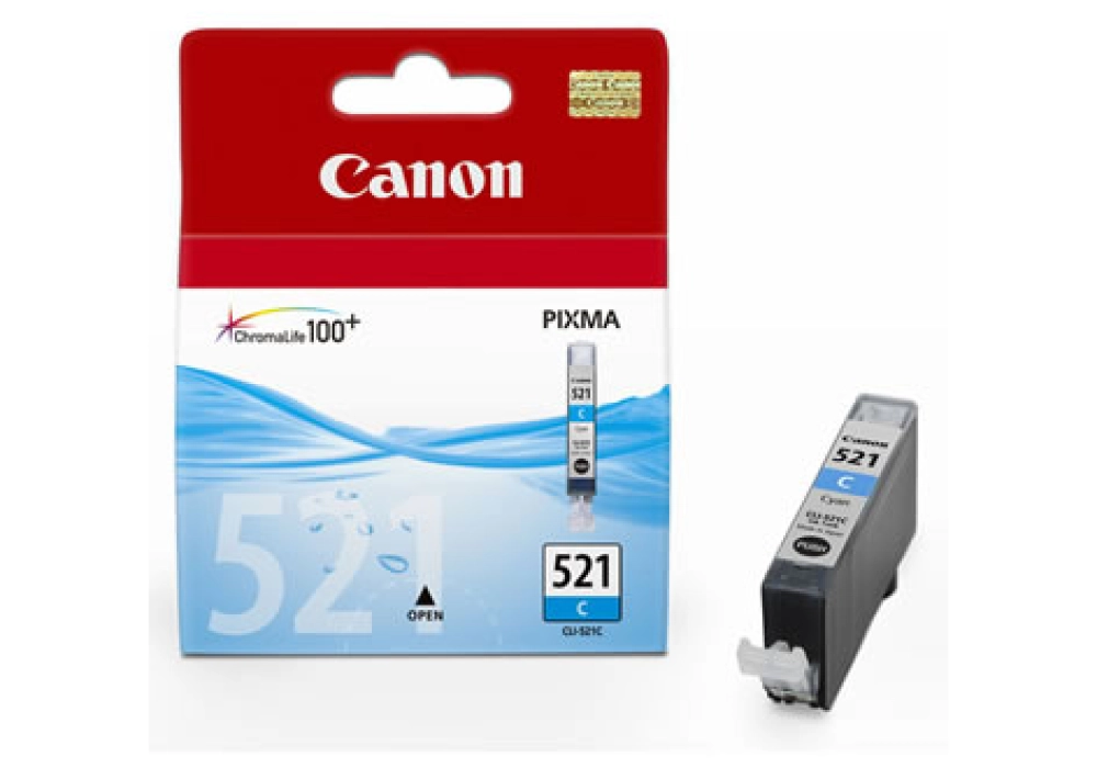 Canon Inkjet Cartridge CLI-521C - Cyan