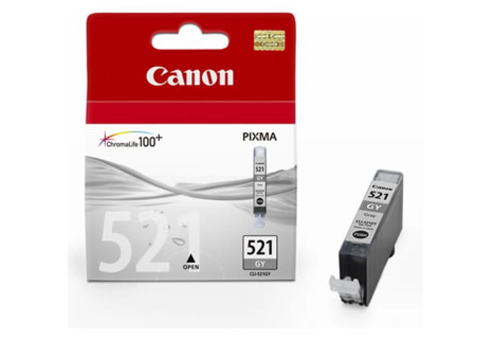 Canon Inkjet Cartridge CLI-521GY - Grey