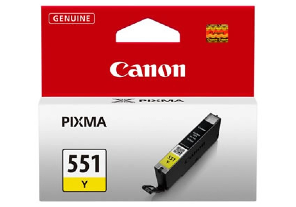 Canon Inkjet Cartridge CLI-551Y Yellow