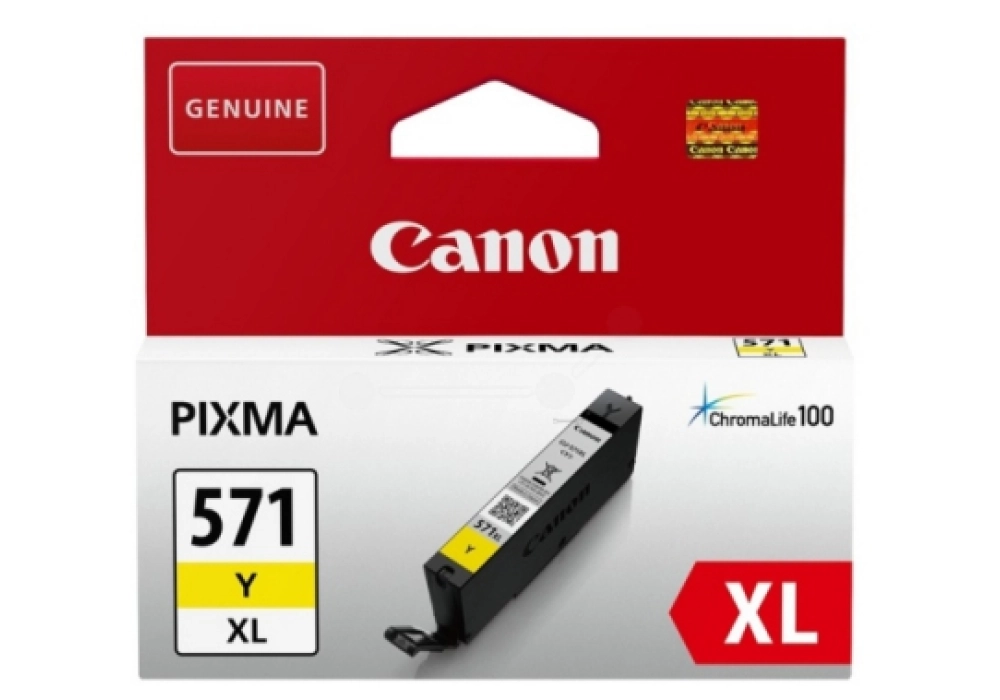 Canon Inkjet Cartridge CLI-571XLY Yellow