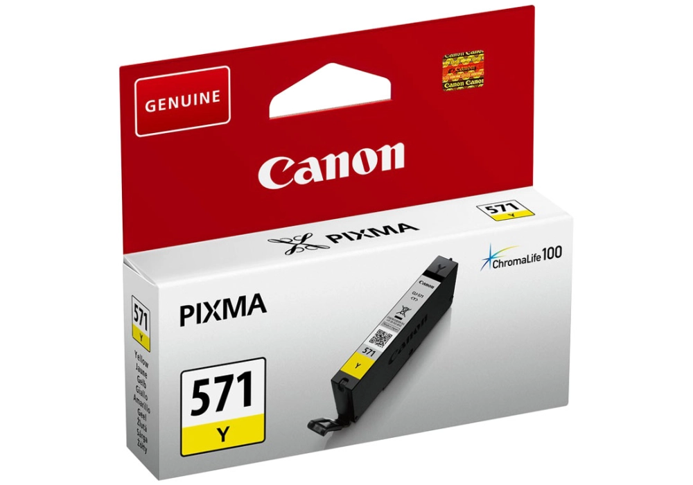 Canon Inkjet Cartridge CLI-571Y Yellow