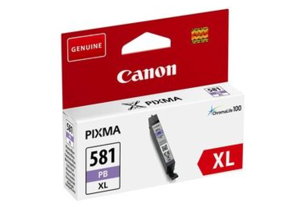 Canon Inkjet Cartridge CLI-581PB XL Photo Blue