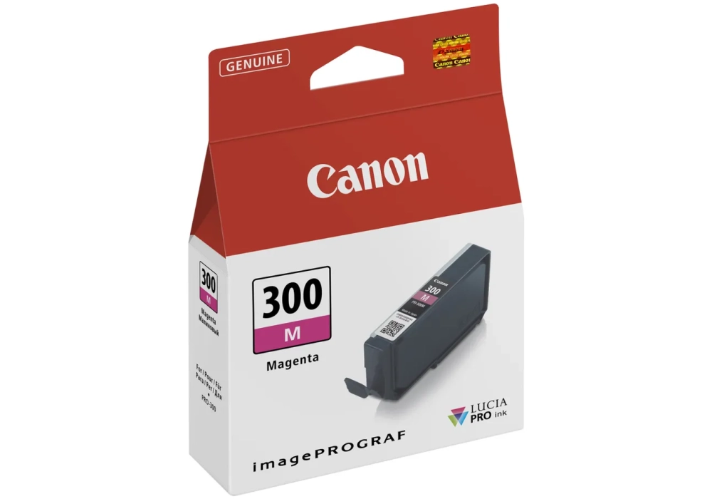 Canon Inkjet Cartridge PFI-300M (Magenta)