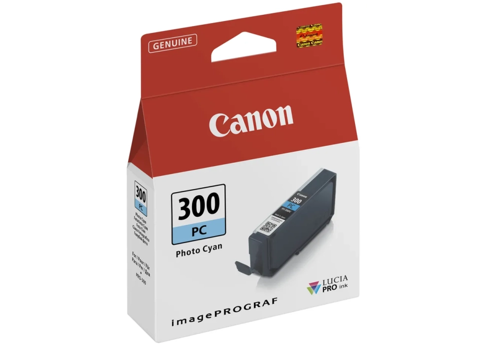 Canon Inkjet Cartridge PFI-300PC (Photo Cyan)