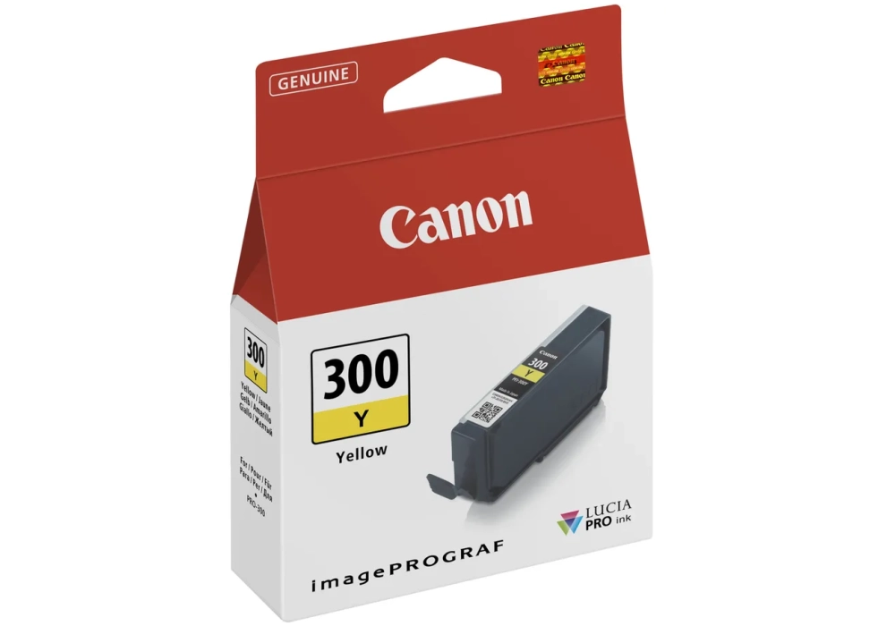 Canon Inkjet Cartridge PFI-300Y (Yellow)