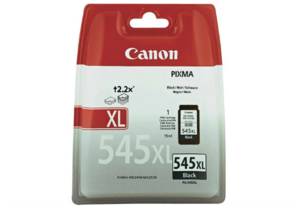 Canon Inkjet Cartridge PG-545XL - Black