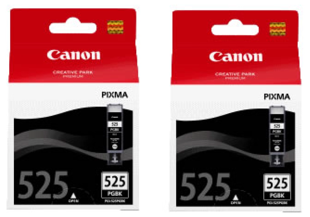 Canon Inkjet Cartridge PGI-525PGBK Twin Pack Black