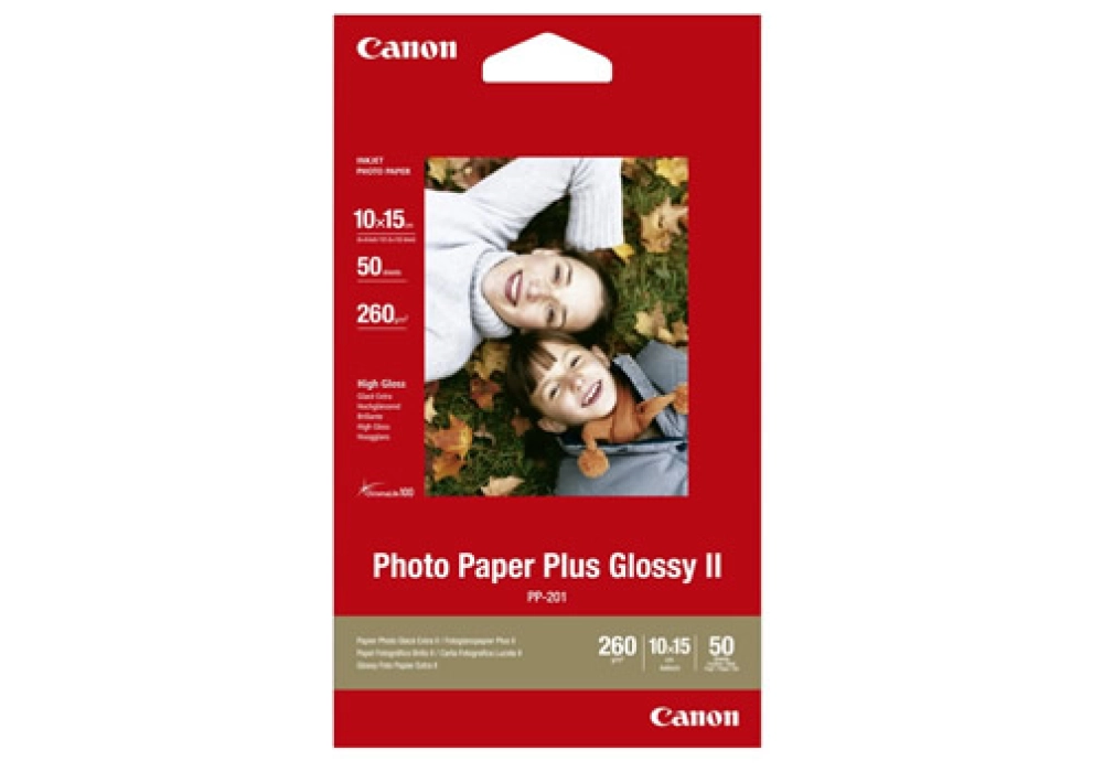 Canon Photo Paper Plus Glossy II PP-201 (10x15cm)