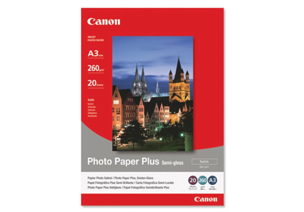 Canon Photo Paper Plus Semi-Gloss SG-201 (A3)
