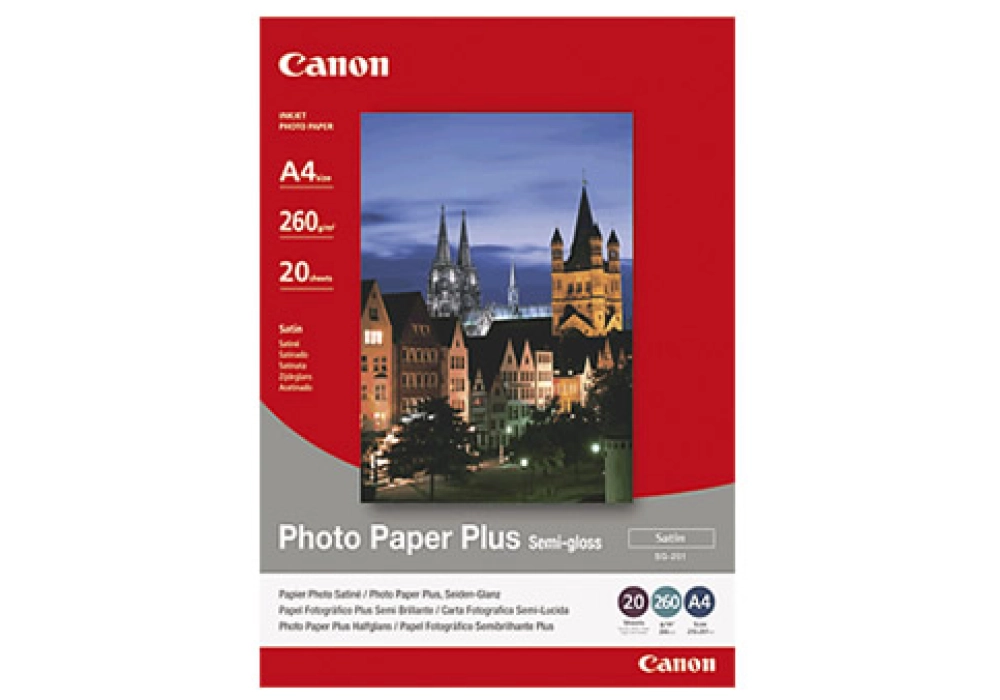 Canon Photo Paper Plus Semi-Gloss SG-201 (A4)