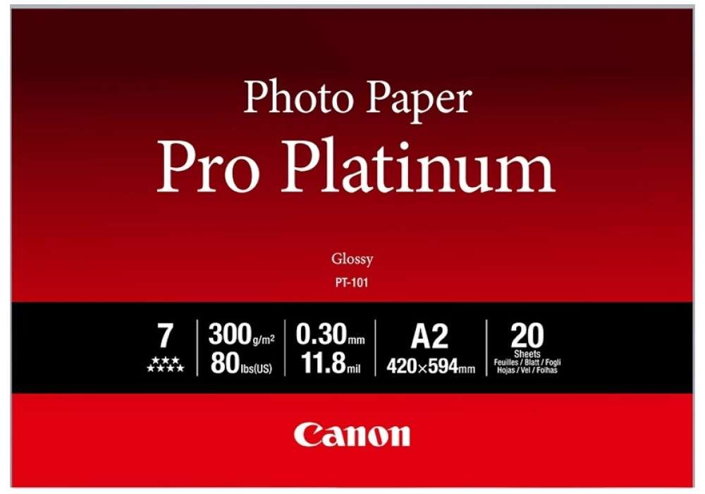 Canon Pro Platinum Photo Paper PT-101 (A2)