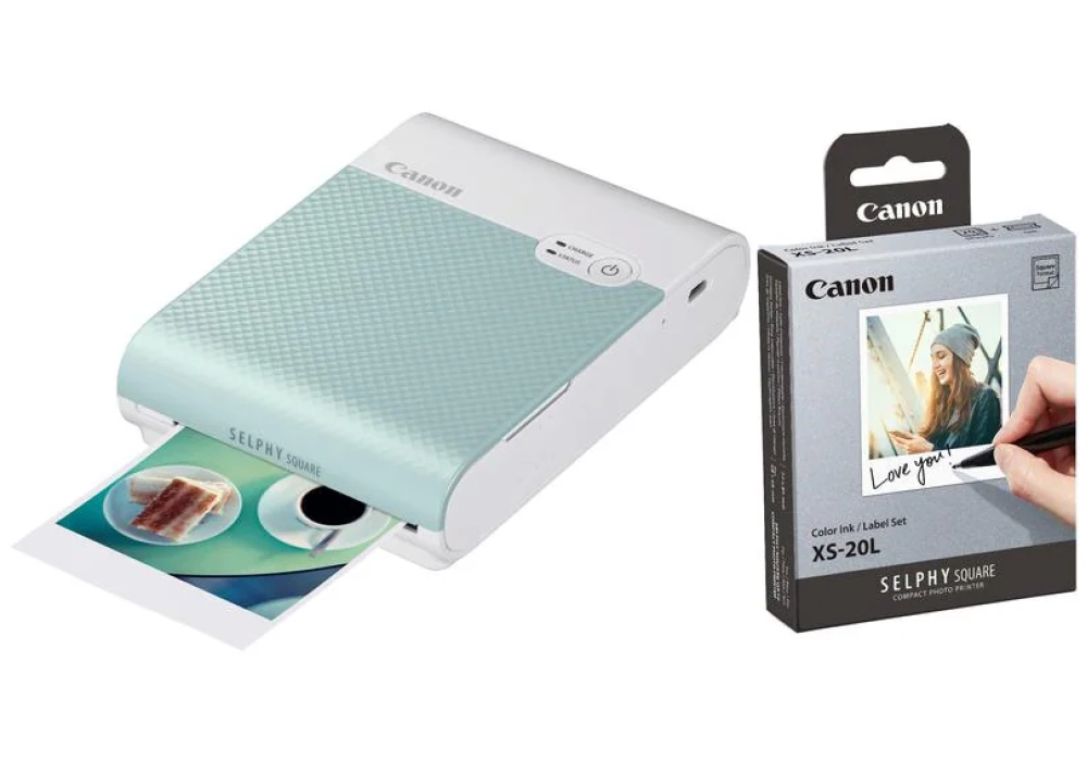 Canon SELPHY Square QX10 KIT Menthe