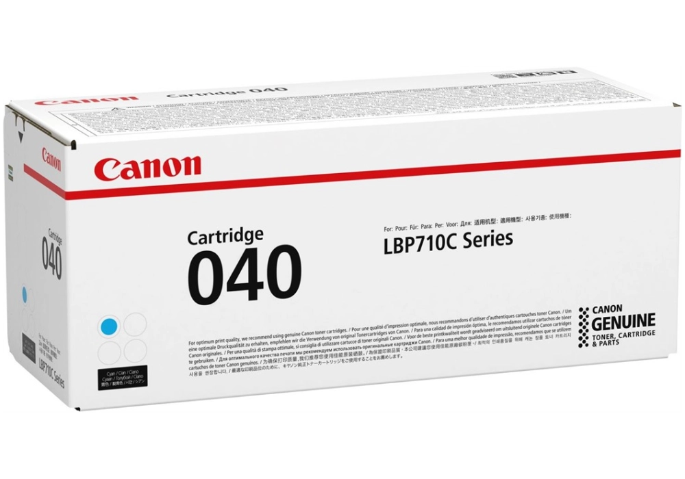 Canon Toner Cartridge - 040 - Cyan