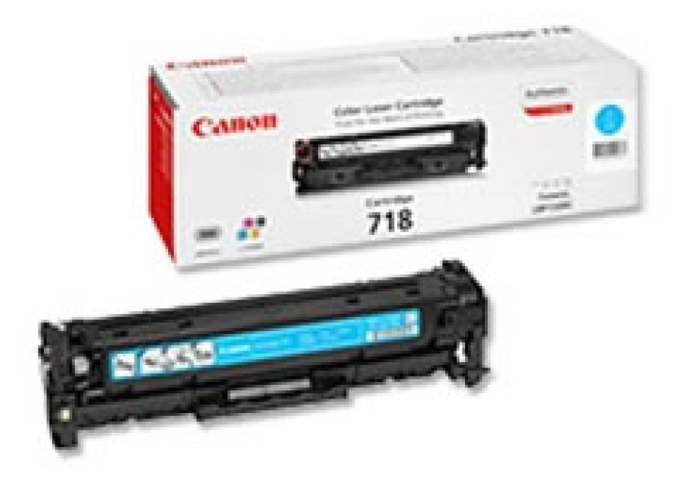 Canon Toner Cartridge - 718C - Cyan