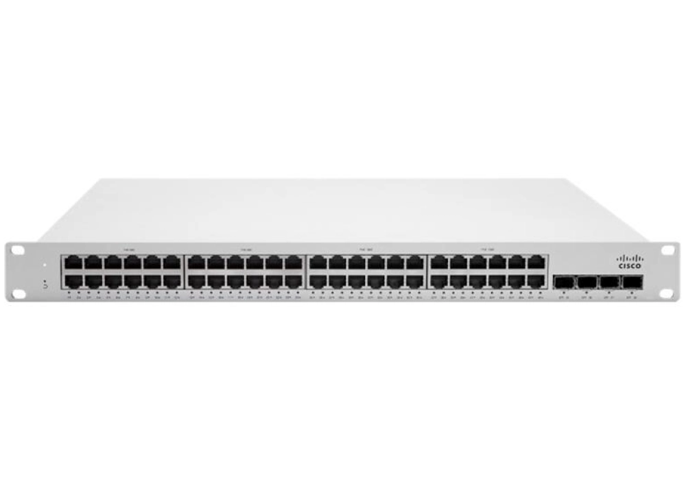 Cisco Meraki Commutateur PoE+ MS210-48FP 52 ports