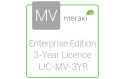Cisco Meraki MV Enterprise Licence LIC-MV-1YR - 3 ans