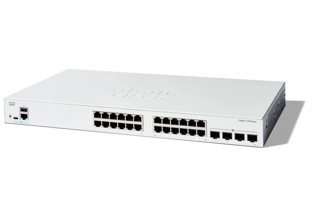 Cisco PoE+ Switch Catalyst C1300-24FP-4X 28 ports