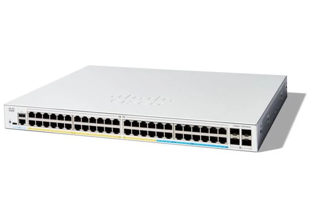 Cisco PoE+ Switch Catalyst C1300-48P-4X 52 ports