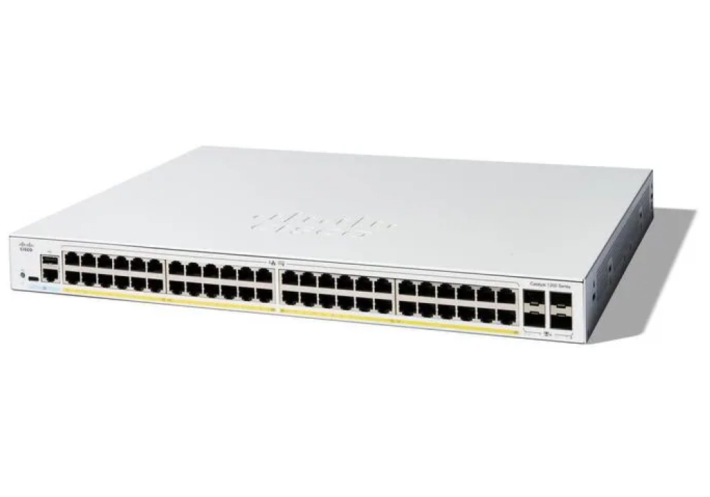 Cisco Switch Catalyst C1200-48T-4X 52 ports