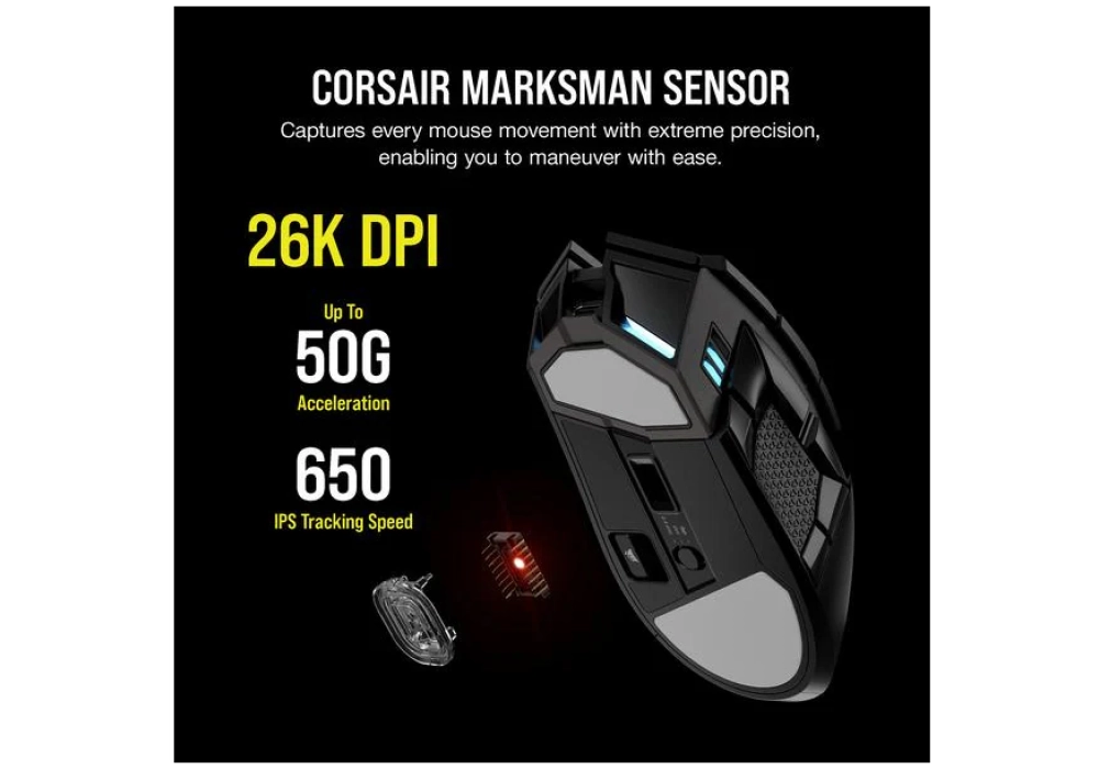Corsair Darkstar Wireless RGB MMO