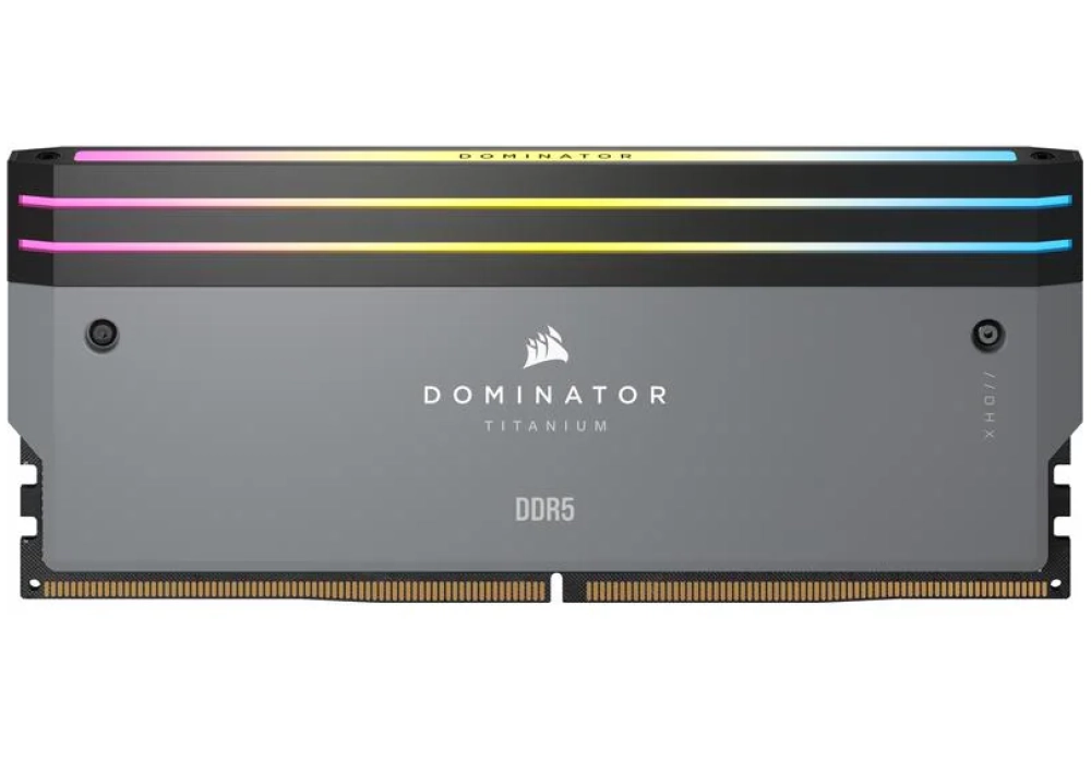Corsair Dominator Titanium RGB Gris DDR5-6000 - 64GB (2 x 32GB - CL30)