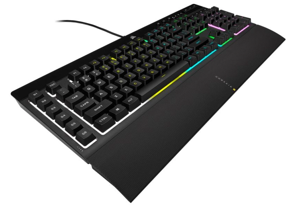 Corsair Gaming K55 RGB PRO XT Gaming Keyboard (CH Layout) 