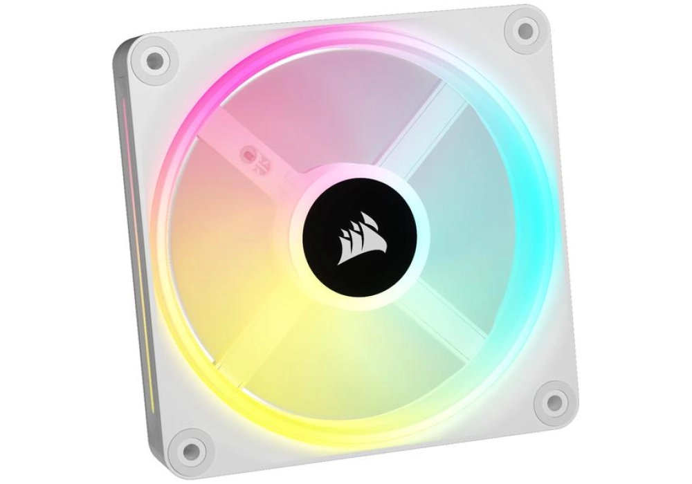 Corsair iCUE QX120 RGB Expansion Kit Blanc