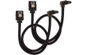 Corsair SATA3 Premium Cable Set - 30 cm 90° (Black)