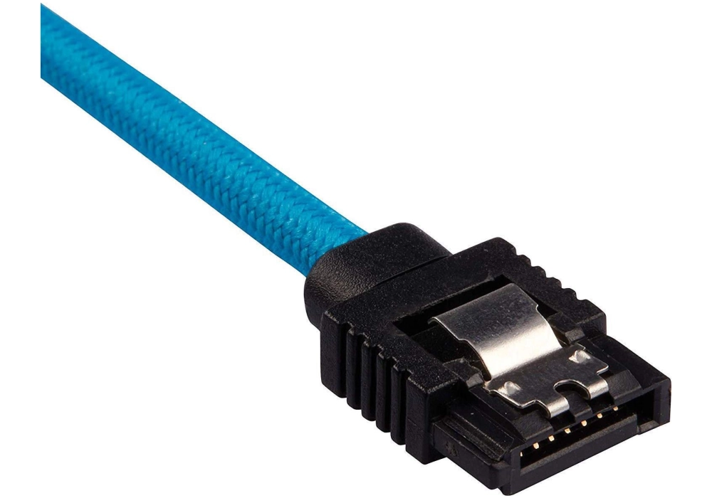 Corsair SATA3 Premium Cable Set - 30 cm Straight (Blue)
