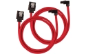 Corsair SATA3 Premium Cable Set - 60 cm 90° (Red)