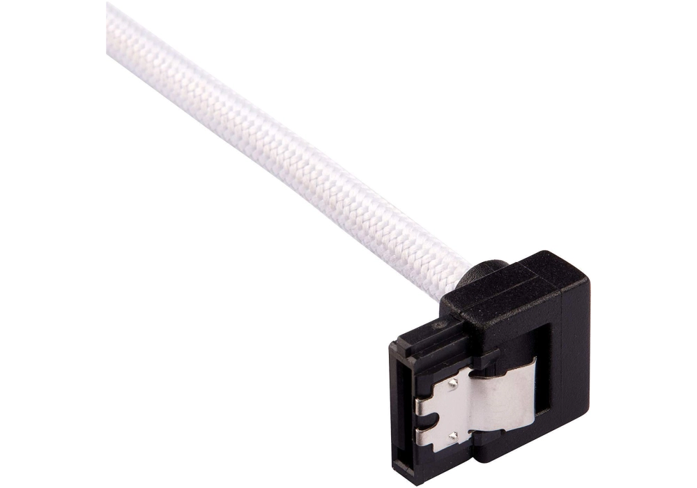 Corsair SATA3 Premium Cable Set - 60 cm 90° (White)