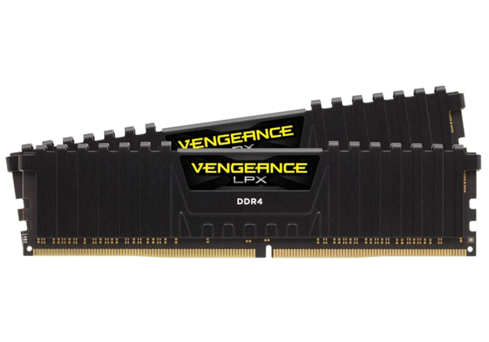 Corsair Vengeance LPX DDR4-3200 - 16 GB kit (Black) - (2x8GB)