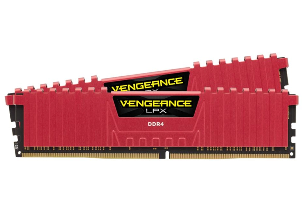 Corsair Vengeance LPX DDR4-3200 - 16 GB kit (Red) - (2x8GB)