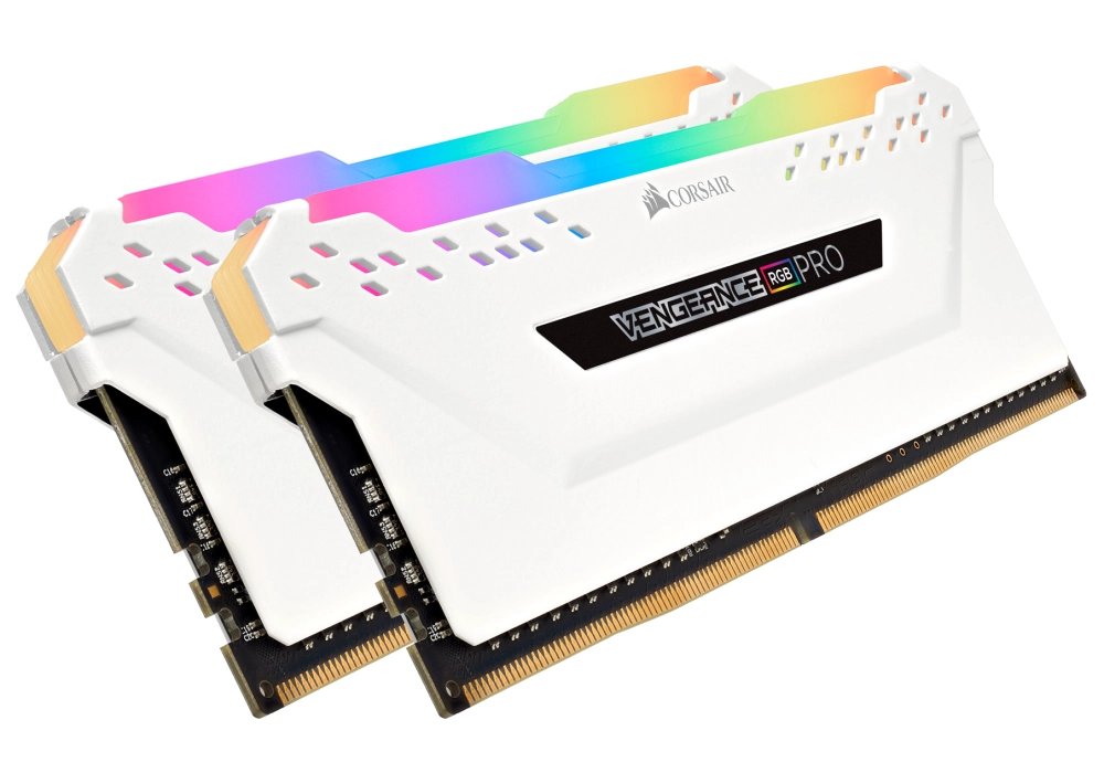 Corsair Vengeance RGB Pro DDR4-2666 - 16 GB kit (White) - (2x8GB)