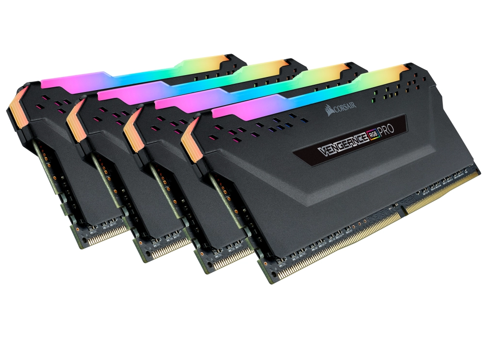 Corsair Vengeance RGB Pro DDR4-3600 - 64 GB kit (Black) - (4x16GB)