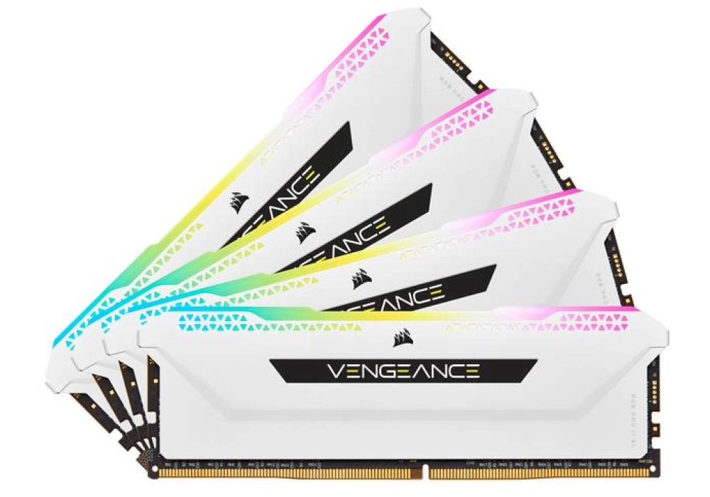 Corsair Vengeance RGB Pro SL DDR4-3600 - 64 GB kit (White) - (4x16GB)