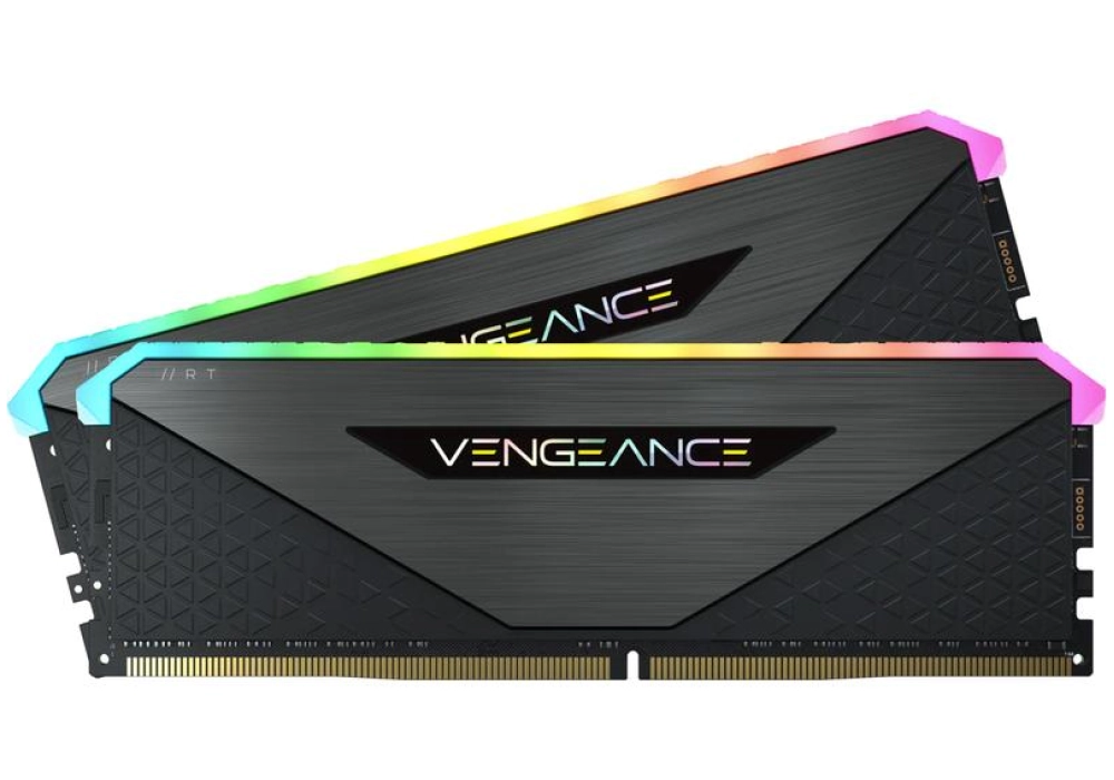 Corsair Vengeance RGB RT DDR4-3600 - 16 GB kit (Black) - (2x8GB) - C16