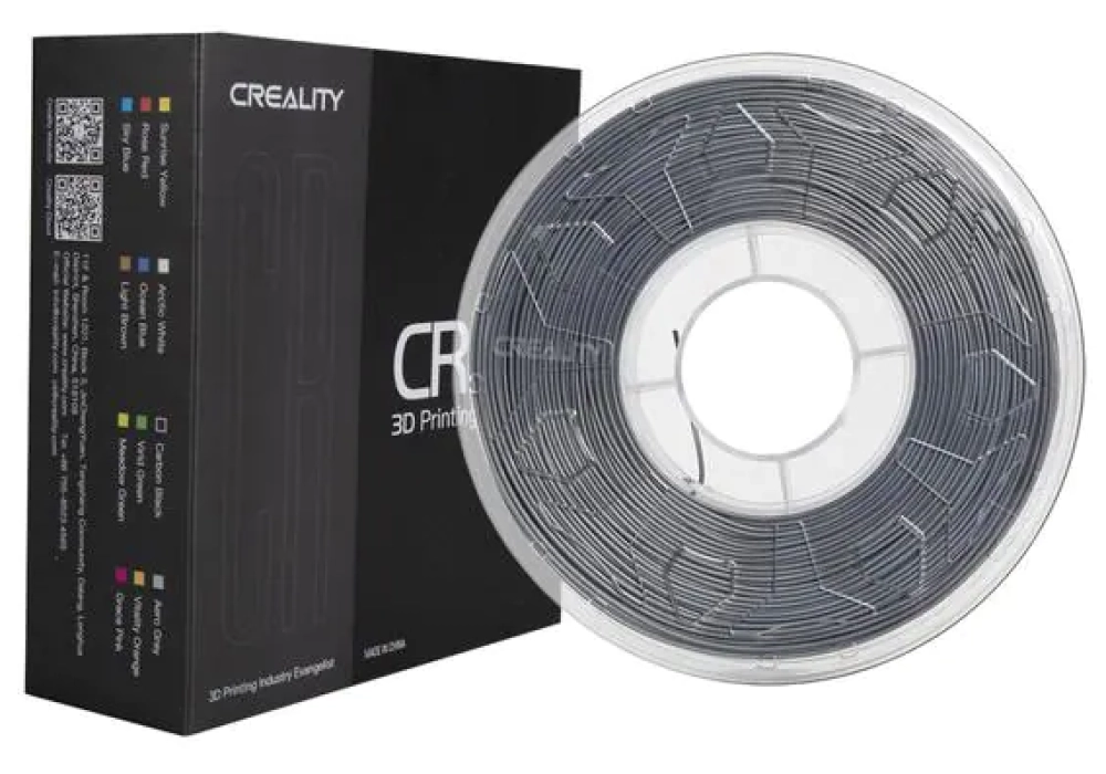 Creality Filament CR-PLA Gris, 1.75 mm, 1 kg