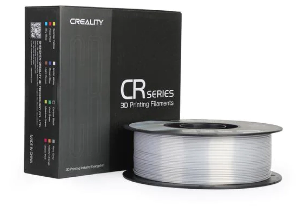 Creality Filament PLA, Silk argent, 1.75 mm, 1 kg