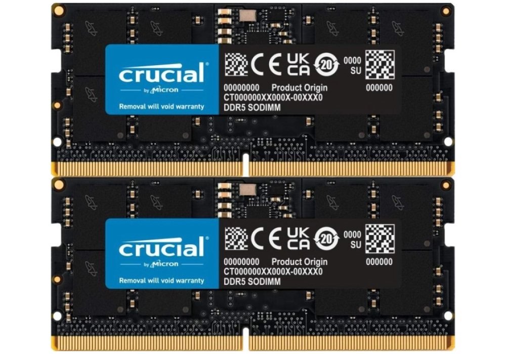 Crucial SO-DIMM Kit 96GB DDR5-5600 CL46