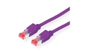 Dätwyler Cable RJ45 Cat 6 S/FTP (Violet) - 0.5 m