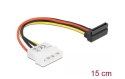 DeLOCK 4-pin Molex to SATA 15-pin Power (down)