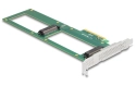 Delock Adaptateur PCI Express 4.0 x8 - 2x U.2 NVMe SFF-8639
