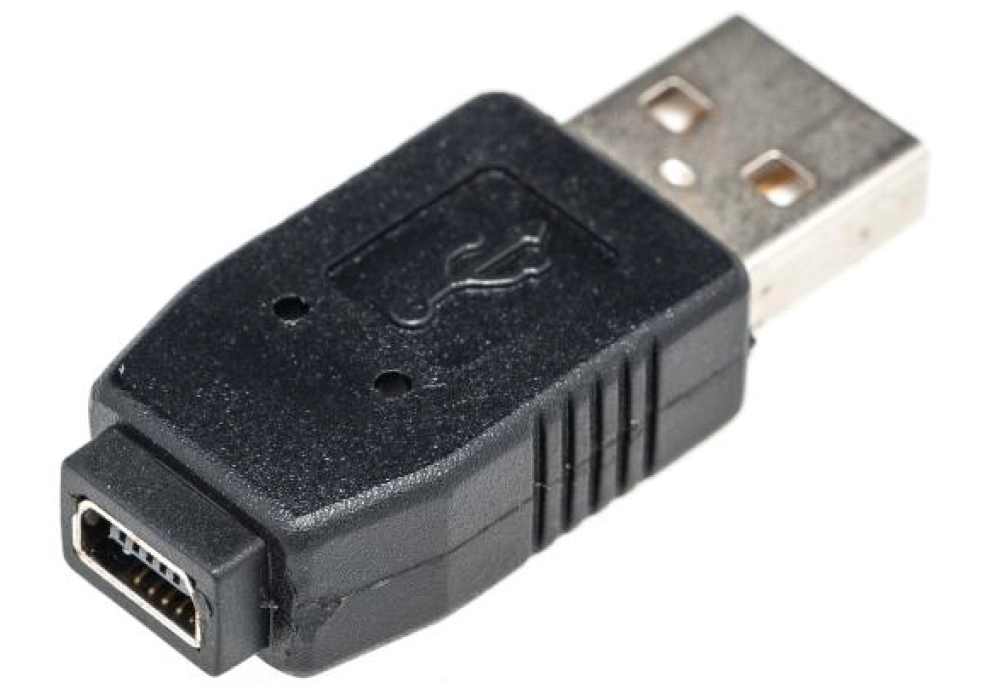DeLOCK Adaptateur USB 2.0 A mâle > mini USB B 5 pin femelle